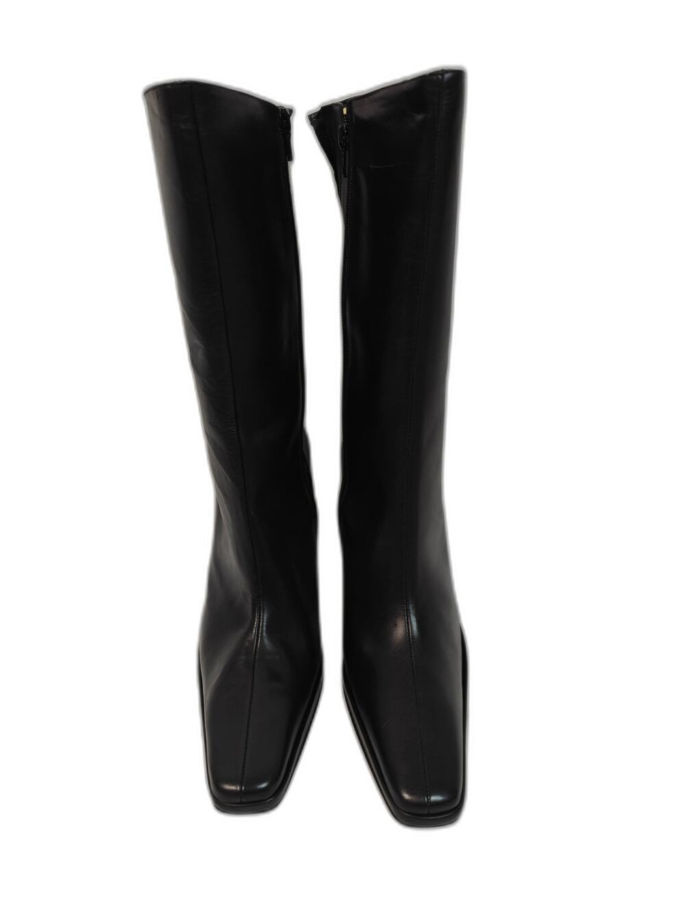 Women Charles David Knee High Boots Black Size 10